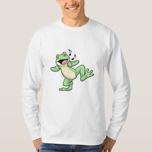 Frog Music Dance T-Shirt (Front)