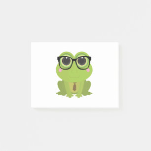 Frog Nerd Post-it Notes