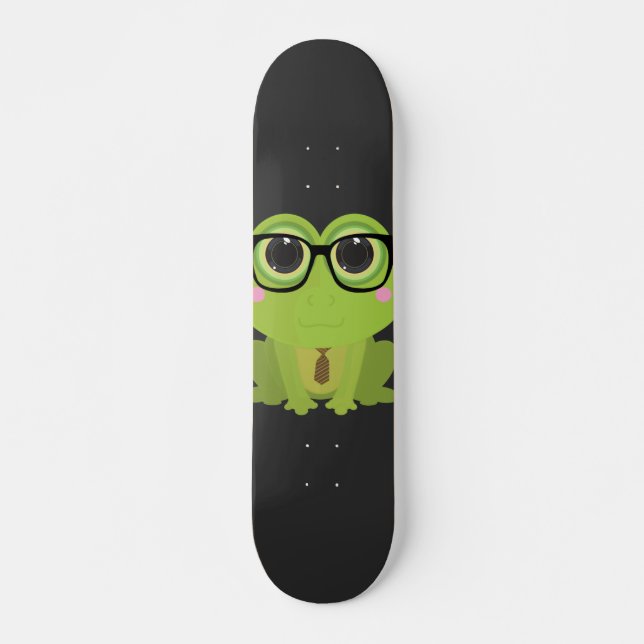 Frog Nerd Skateboard (Front)