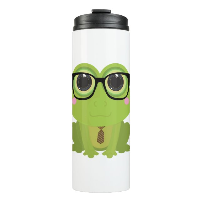 Frog Nerd Thermal Tumbler (Front)
