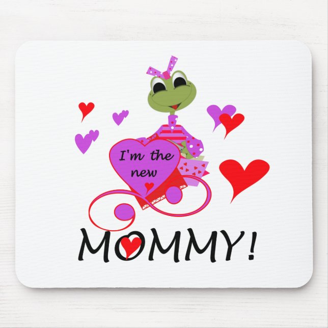 Frog New Mummy T-shirts and Gifts Mouse Pad (Front)