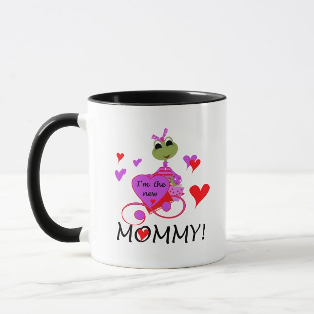 Frog New Mummy T-shirts and Gifts Mug (Left)