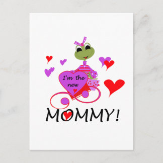 Frog New Mummy T-shirts and Gifts Postcard