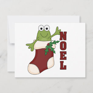 Frog Noel Holiday Tshirts and Gifts