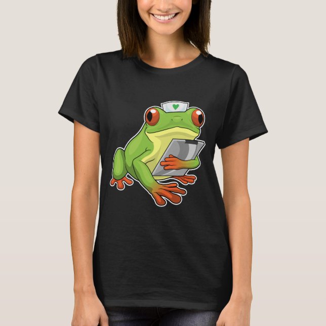 Frog Nurse T-Shirt (Front)