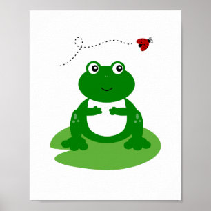 Frog Nursery Wall Art Print