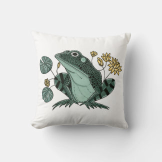 Frog of the Pond Cushion