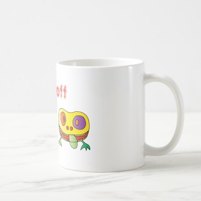 Frog off coffee mug (Right)