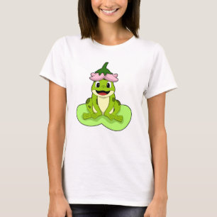 Frog on Leaf T-Shirt