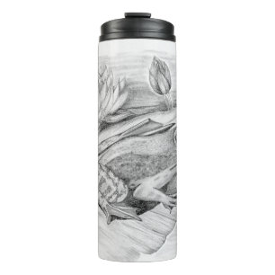 Frog on Lilypad Thermal Tumbler