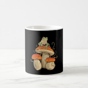 Frog On Mushroom Coffee Mug