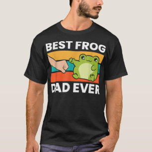 Frog Owner Best Frog Dad Ever Pet Frog  T-Shirt