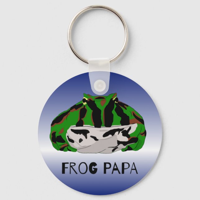 Frog Papa Key Ring (Front)