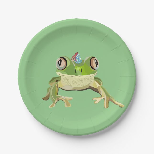 Frog Paper plates (Front)