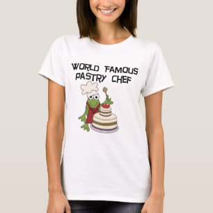 Frog Pastry Chef Tshirts and Gifts
