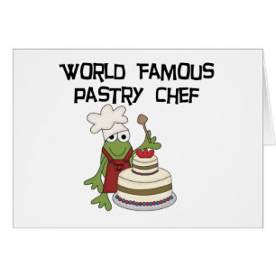 Frog Pastry Chef Tshirts and Gifts