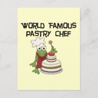 Frog Pastry Chef Tshirts and Gifts