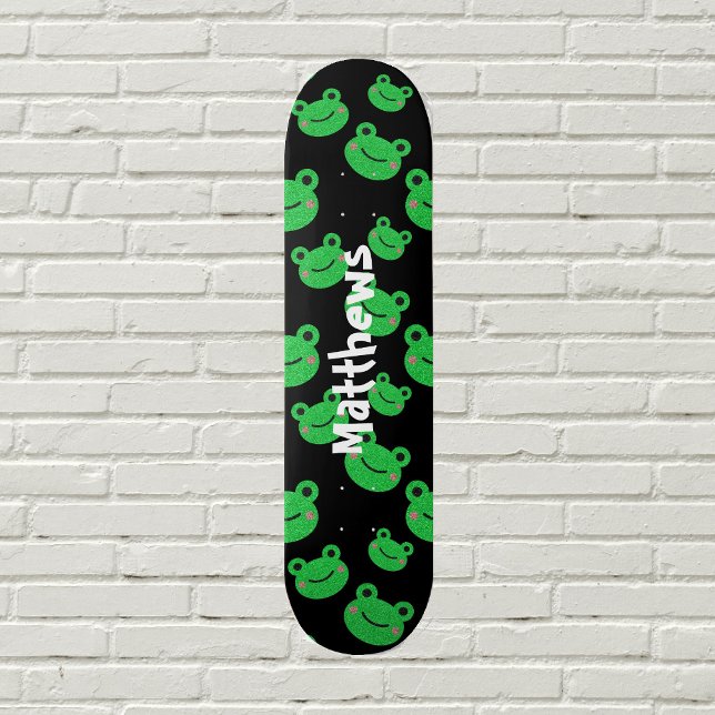 Frog pattern  skateboard (Creator Uploaded)