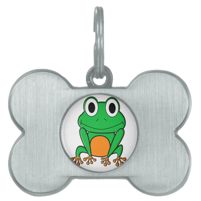 Frog Pet Tag (Front)