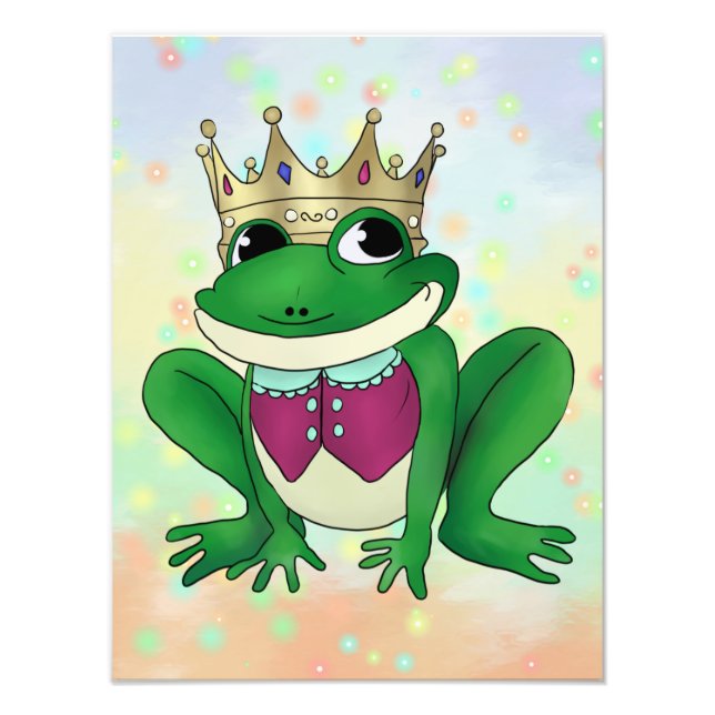 frog photo print (Front)