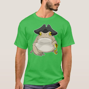 Frog Pirate Pirate hat T-Shirt