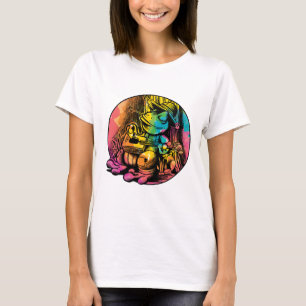 Frog Playing Guitar - Cottagecore Aesthetic Style T-Shirt