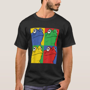Frog Pop Art Retro Amphibian Tee