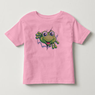 frog_popping_big toddler T-Shirt