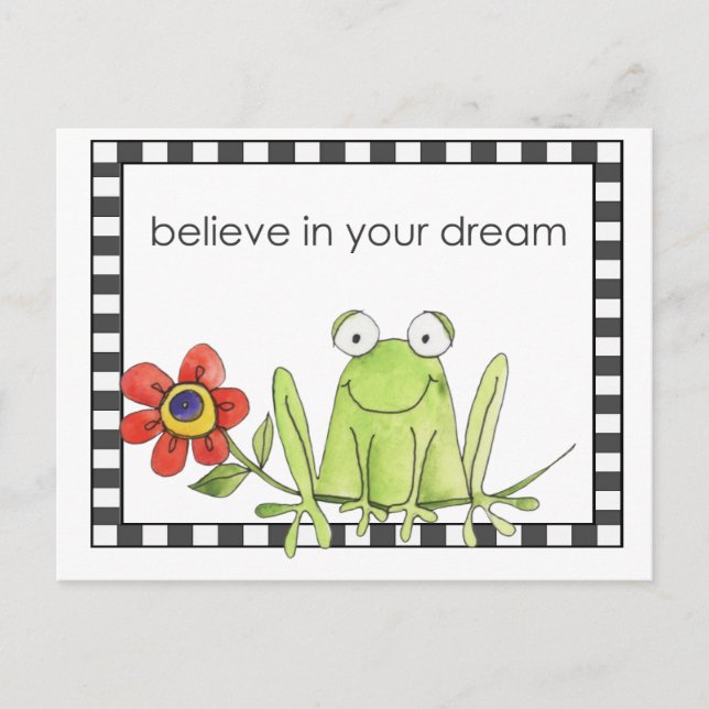 Frog Postcard (Front)