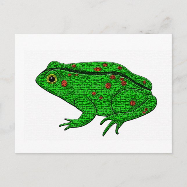 Frog Postcard (Front)