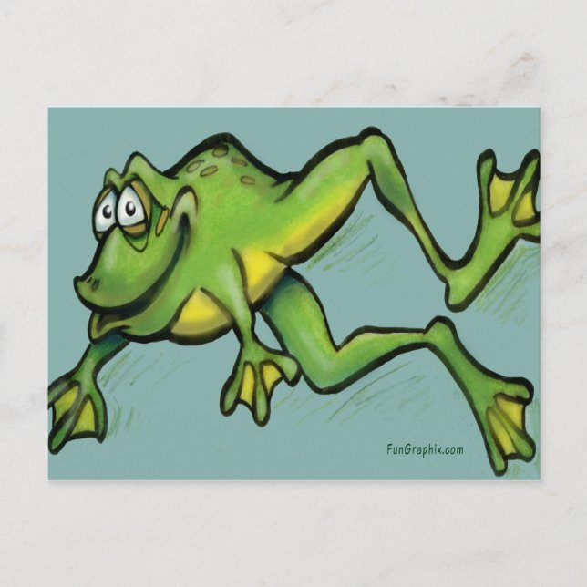 Frog Postcard (Front)