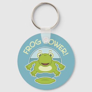 Frog Power Key Ring
