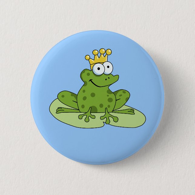 Frog Prince Button (Front)