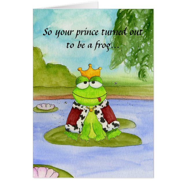 Frog Prince Card (Front)