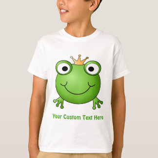 Frog Prince. Happy Frog. T-Shirt
