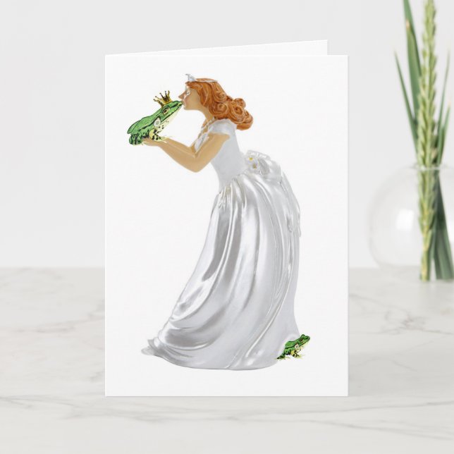 Frog Prince Holiday Card (Front)
