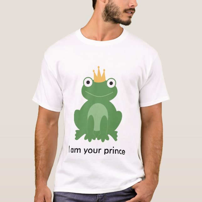 Frog Prince, I am your prince t-shirt (Front)