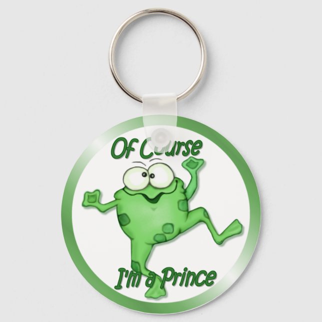 Frog Prince Key Ring (Front)
