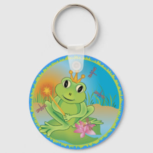 Frog Prince Key Ring