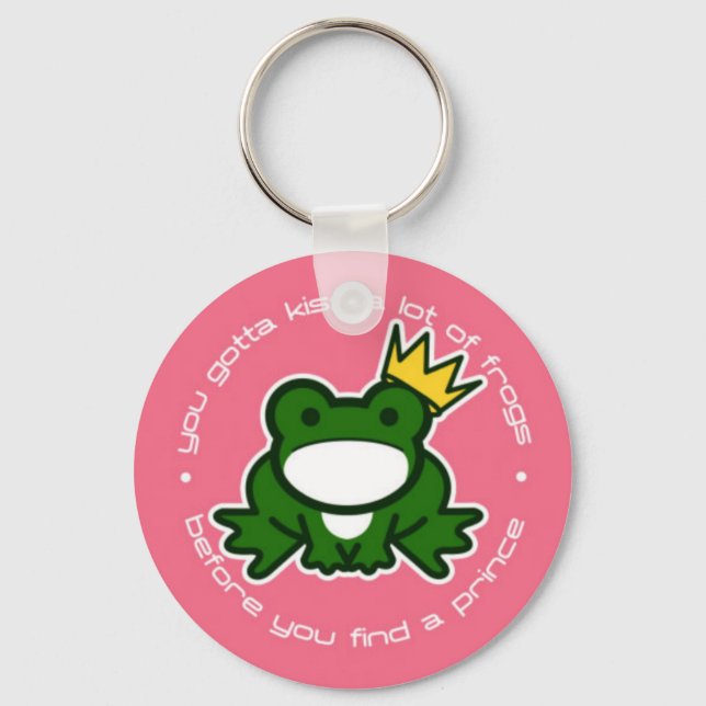 Frog Prince Keychain (Front)