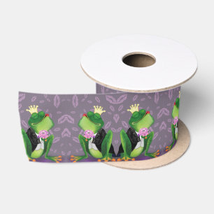 Frog Prince - Kiss Satin Ribbon