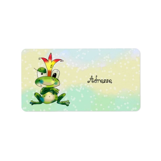 Frog Prince Label (Front)