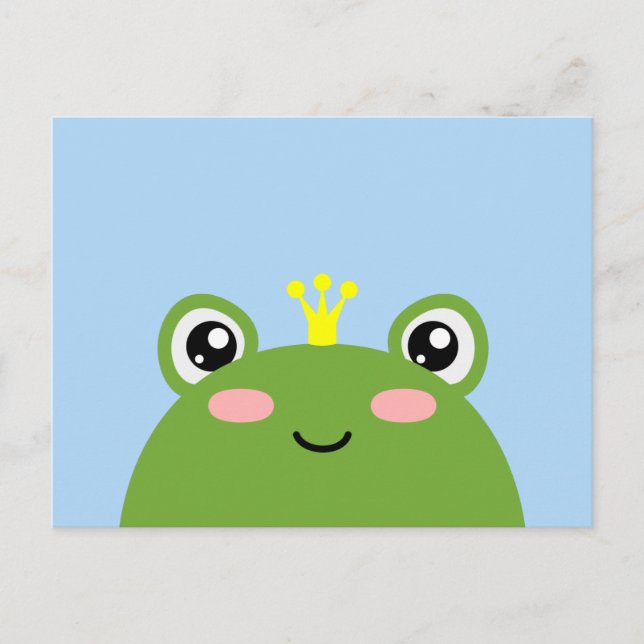 Frog Prince Postcard (Front)