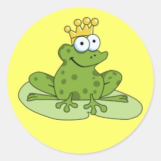 Frog Prince Sticker