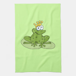 Frog Prince Tea Towel