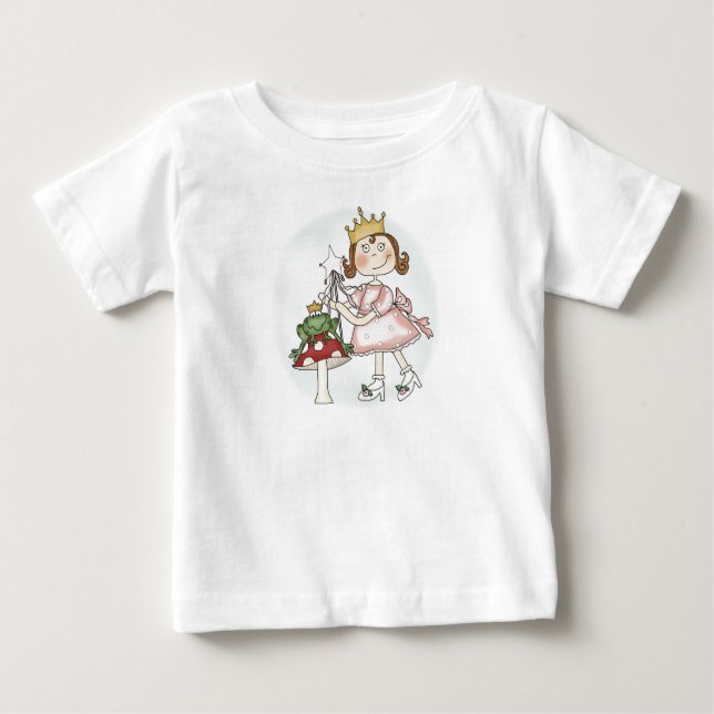 Frog Princess Baby T-Shirt (Front)