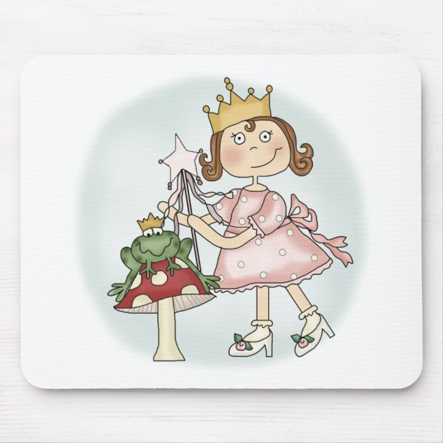 Frog Princess Mouse Pad (Front)