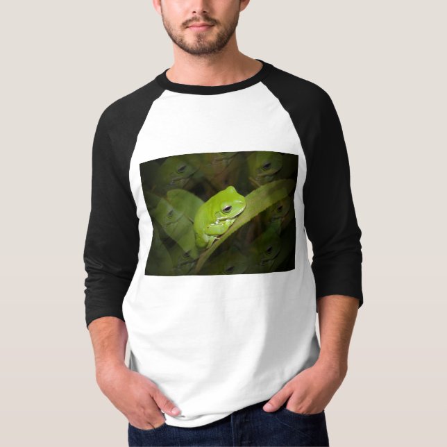 Frog Reflections Baseball Shirt (Front)