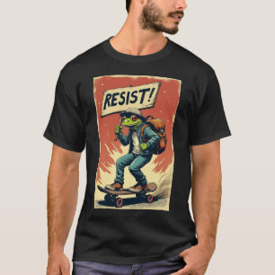 Frog Resist Portland Frog Protest - Portland Frog T-Shirt