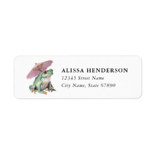 Frog Return Address Labels